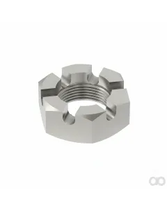 John Deere - 14M7181 - Hexagonal Slotted Nut, M24