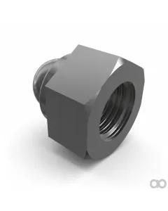 John Deere - 14M7478 - Hexagonal Crown Nut, M8