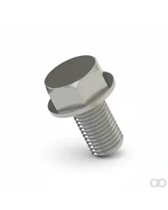 John Deere - 19M7774 - Hexagonal Head Flange Bolt, M6 X 12