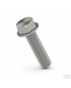 John Deere - 19M7862 - Hexagonal Head Flange Bolt, M6 X 20