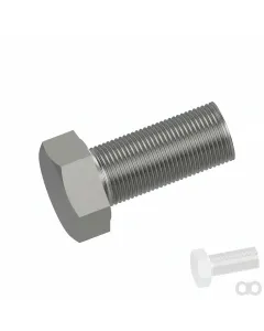 John Deere - 19M7881 - Hexagonal Head Screw, M8 X 20