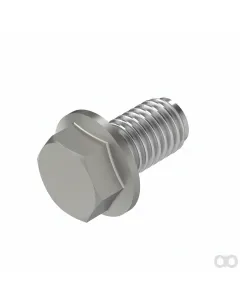John Deere - 19M8163 - Hexagonal Head Flanged Screw, M8 x 16