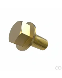 John Deere - 19M8709 - Hexagonal Head Flanged Screw, M20 X 40