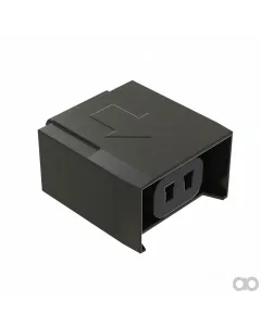John Deere - 57M11238 - Light Gray External Electrical Connector Housing, 2 Cavities