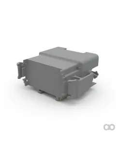 John Deere - 57M11352 - Gray Internal Electrical Connector Housing, Cavities 40
