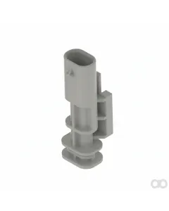 John Deere - 57M15416 - Gray Internal Electrical Connector Housing, Cavities 2