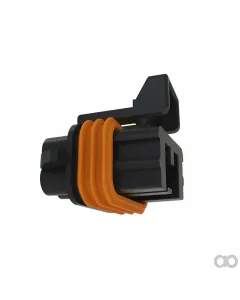 John Deere - 57M7261 - Black External Electrical Connector Housing, 8 Cavities