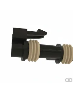John Deere - 57M7294 - Black External Electrical Connector Housing, 1 Cavity