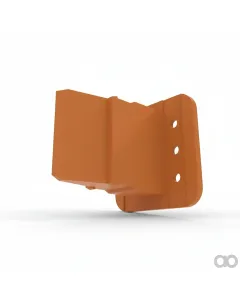 John Deere - 57M7677 - Orange Electrical Connector Terminal, 6 Cavities