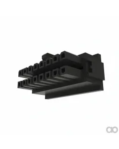 John Deere - 57M7717 - Black External Electrical Connector Assembly, 16 Cavities