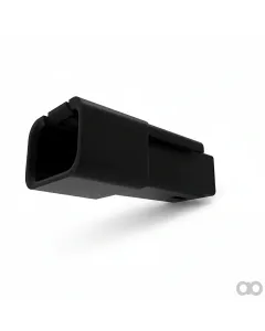 John Deere - 57M7788 - Black Internal Electrical Connector Assembly, 4 Cavities