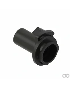 John Deere - 57M7803 - Black External Electrical Connector Housing, Cavities 2