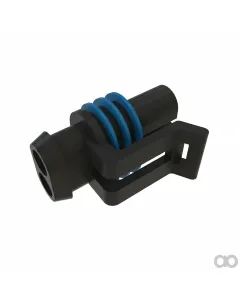 John Deere - 57M7937 - Black Internal Electrical Connector, 2 Cavities