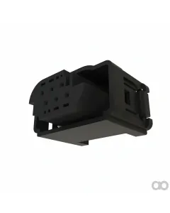 John Deere - 57M7953 - Tyco Black External Electrical Connector Assembly, 6 Cavities