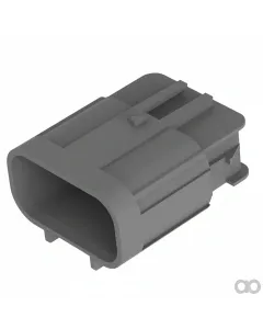 John Deere - 57M8278 - Black Internal Electrical Connector Housing, Cavities 8