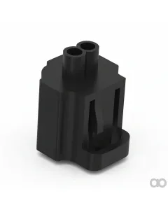 John Deere - 57M8400 - Tyco Gray Internal Electrical Connector Assembly, 2 Cavities