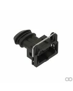John Deere - 57M8620 - Black External Electrical Connector Housing, Cavities 3
