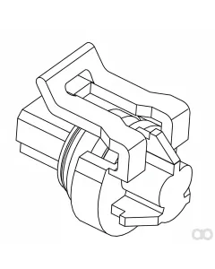 John Deere - 57M8624 - Medium Gray Electrical Connect Locking Device