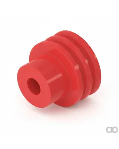 John Deere - 57M9563 - Silicon MP480 Red Electrical Connector Cable Seal