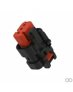 John Deere - 57M9781 - Gray Electrical Connector Housing, 3 Cavities