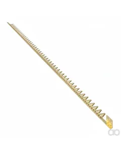John Deere - AH219604 - Middle Segment Cutterbar Knife, Left Side