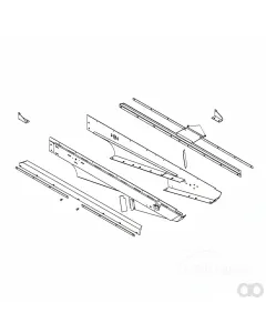 John Deere - AH221499 - Sieve Side Sheet Support Kit