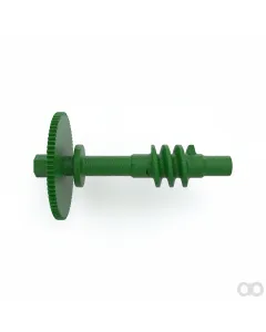 John Deere - AH224006 - Concave Adjust Worm Gear, Shear Plate Assembly