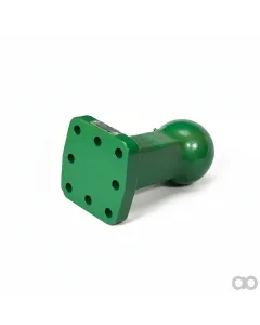 John Deere - AL163496 - Trailer Coupling Drawbar Version A, Hole Pattern 145mm x 145mm