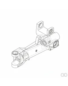 John Deere - AL167052 - MFWD Axle LH Housing