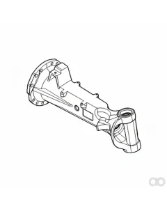 John Deere - AL224238 - Short Axle Housing, Right Side