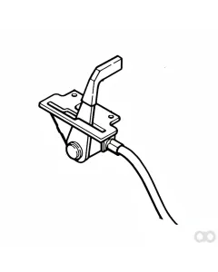 John Deere - AM105286 - Throttle Control Push Pull Cable