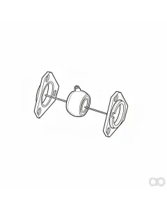 John Deere - AM142389 - Rotary Broom Bearing Assembly