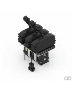 John Deere - AT300154 - Three Lever Pilot Control Valve