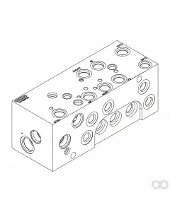 John Deere - AXE62074 - Flow Control Hydraulic Valve Block