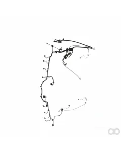 John Deere - AXE69156 - Cab Roof Wiring Harness