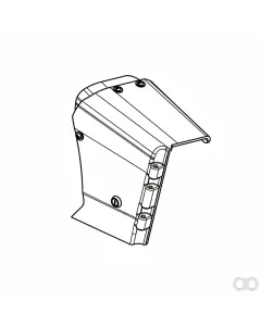 John Deere - AXE91755 - Crop Divider Cover, Right Side