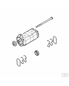 John Deere - AZ101446 - Hydraulic Gear Pump