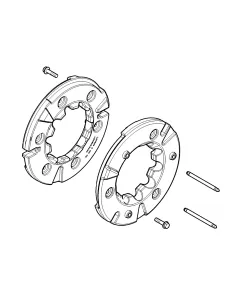 John Deere - BL16250 - Rear Wheel Weight Kit with Guide Pin, 250 kg