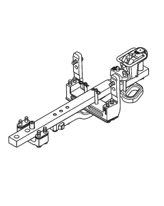 John Deere - BRE10211 - Drawbar Rear Implement, Category 3