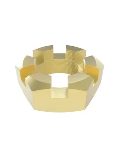 John Deere - CQ07219 - Hexagonal Slotted Nut, M24
