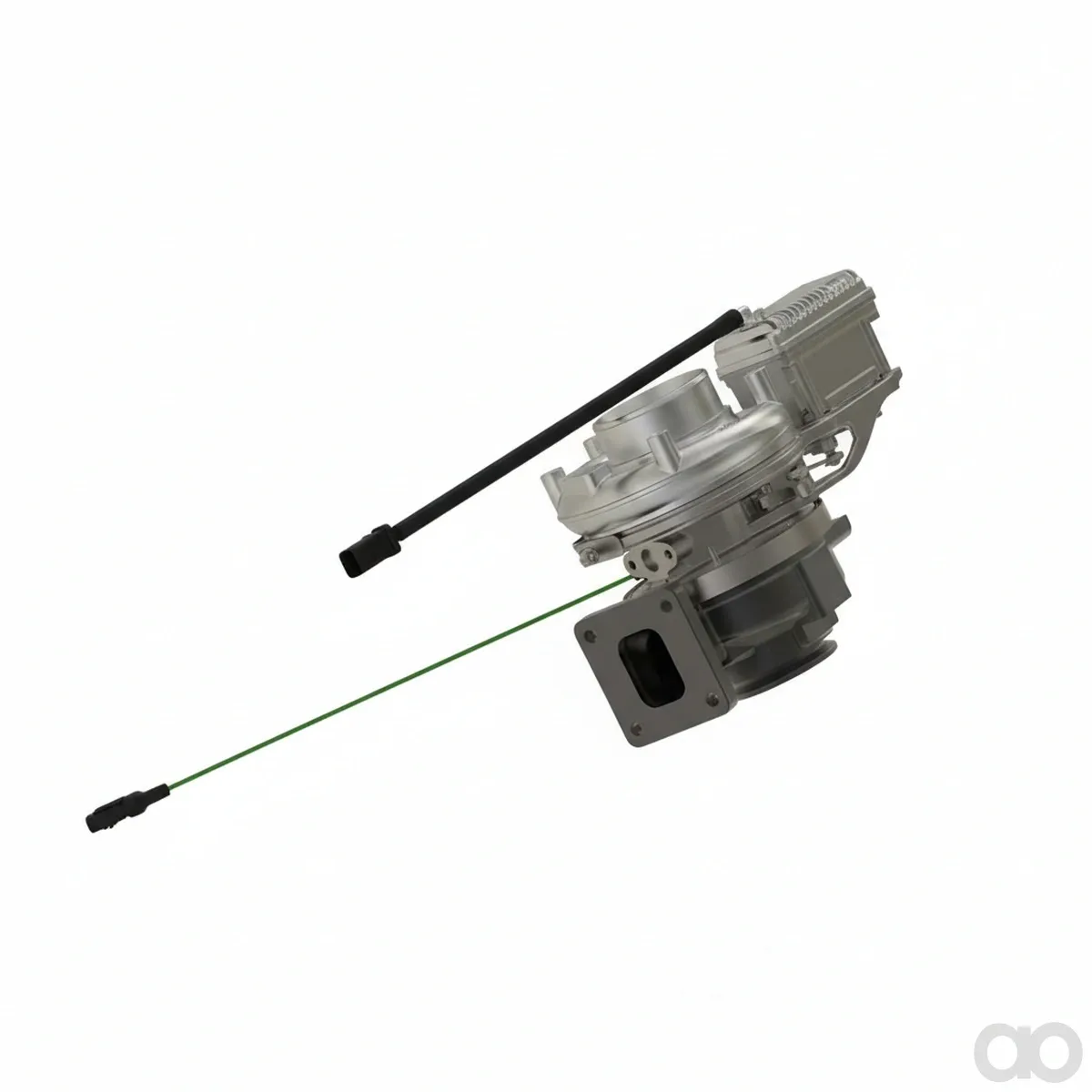 John Deere - DZ103297 - High Actuator Turbocharger, 12 Volts, 6.8 Liter
