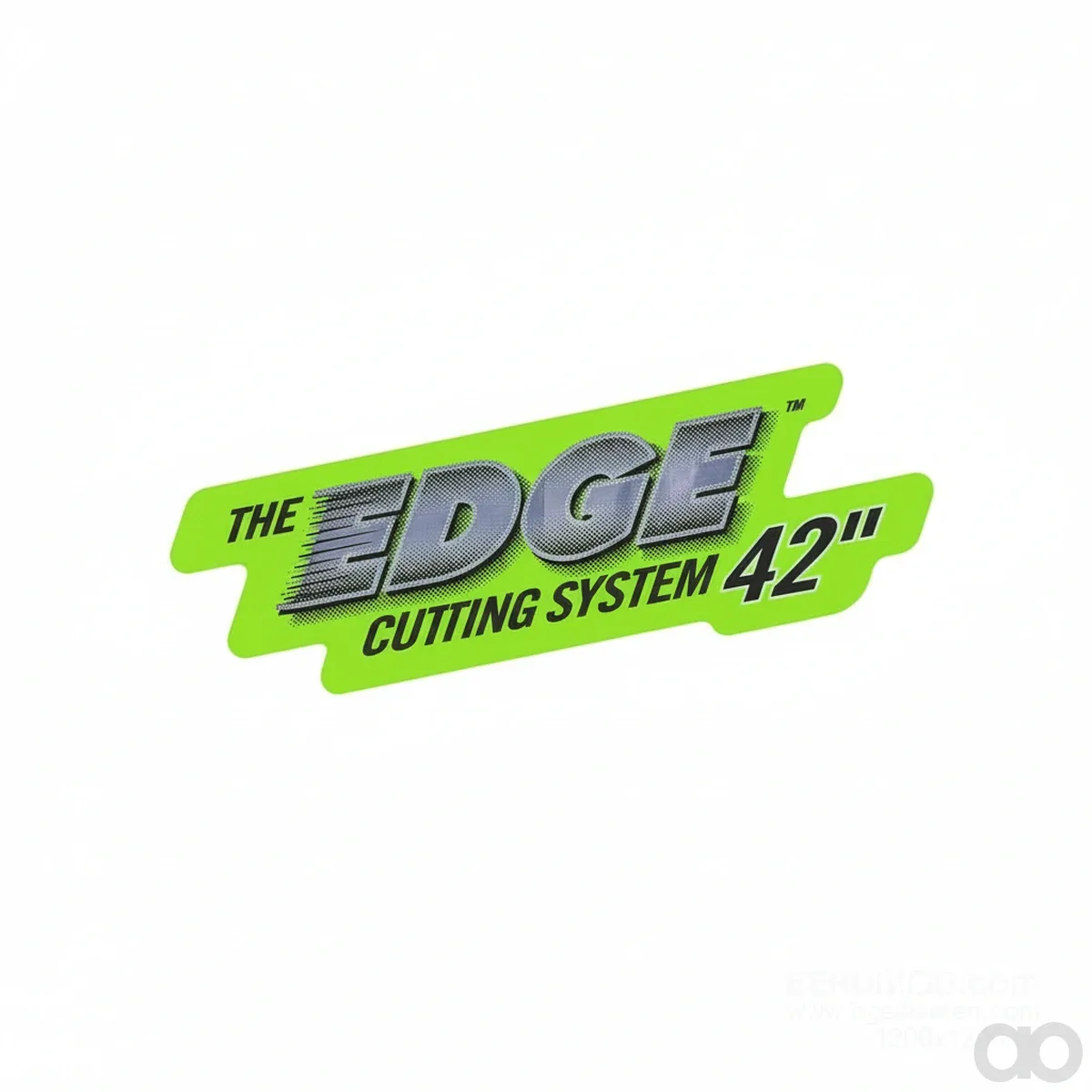 John Deere - GX21421 - The Edge Cutting System 42 inch Label