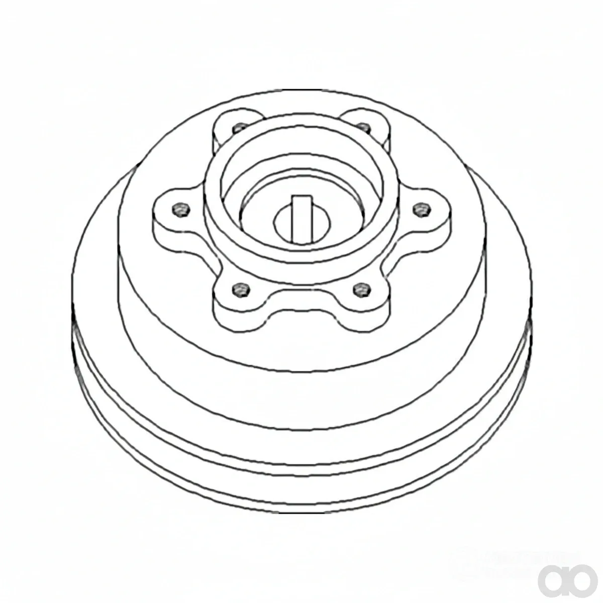 John Deere - H131170 - Separator and Cleaning Unit Drive Pulley