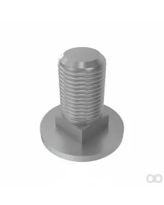 John Deere - H223214 - Round Head Square Neck Bolt, M10 x 20