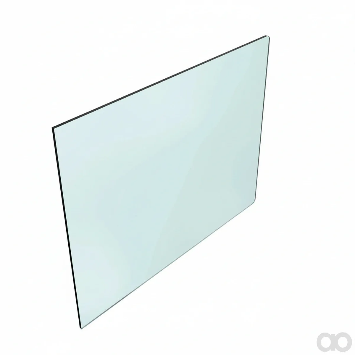 John Deere - HXE49429 - Left Side Rear Cab Windowpane
