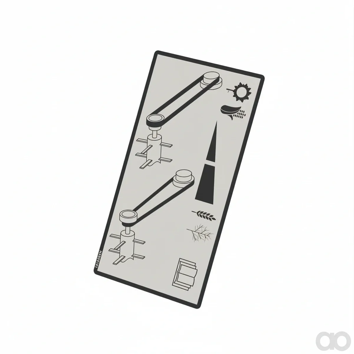 John Deere - HXE95161 - Label