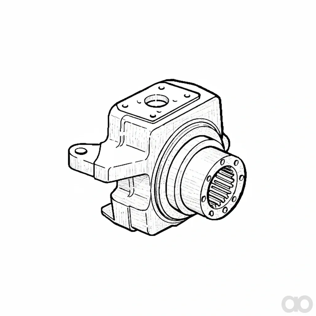 John Deere - L110473 - Steering Arm Housing