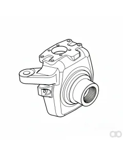 John Deere - L171449 - MFWD Knuckle RH Housing