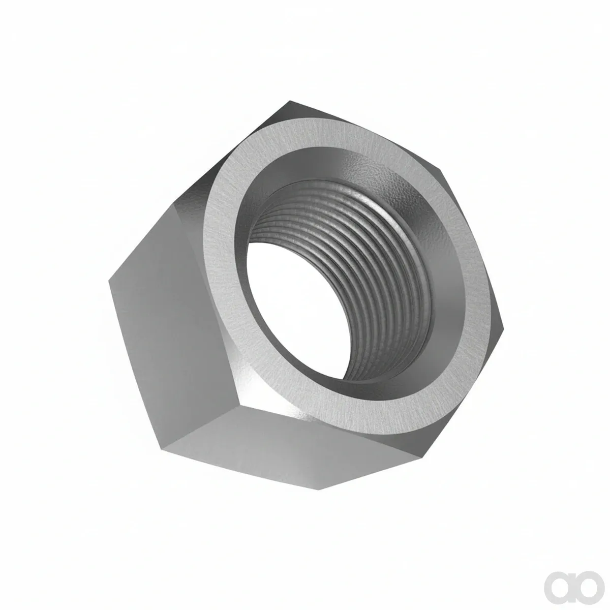 John Deere - M63707 - Hexagonal Lock Nut, 1/4"