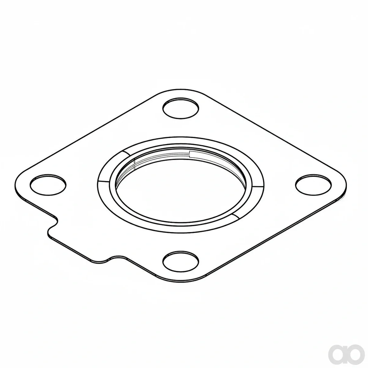 John Deere - M811501 - Engine Turbocharger Gasket